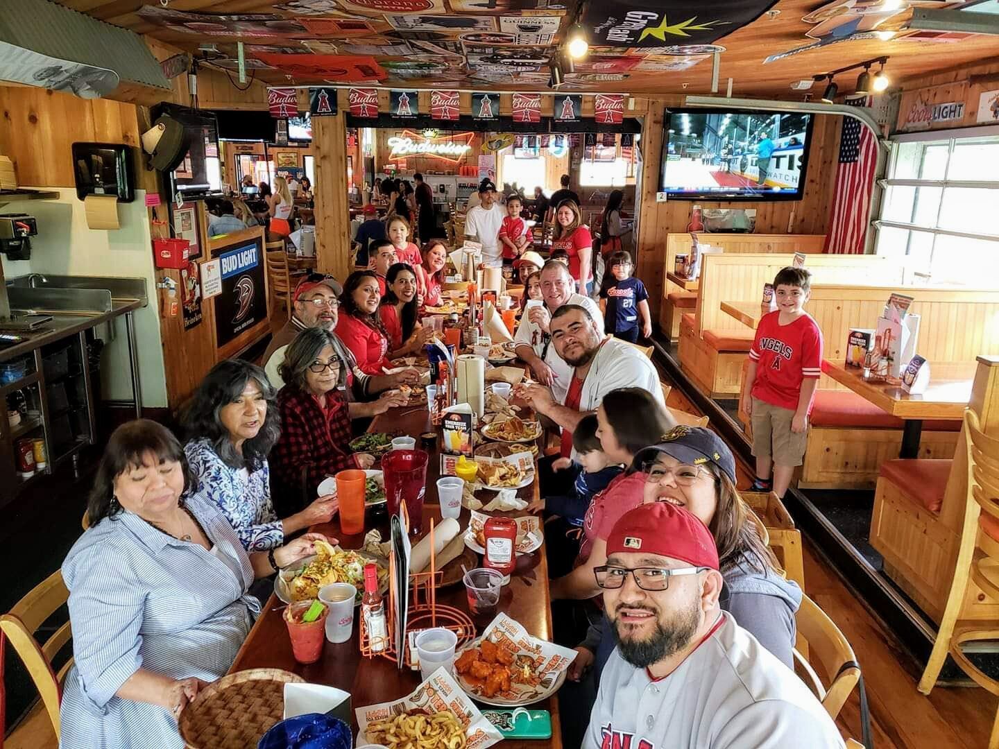 Meal time in Anaheim, California